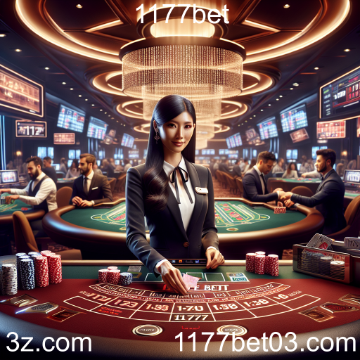 Experimente a Emoção do Cassino ao Vivo no 1177bet